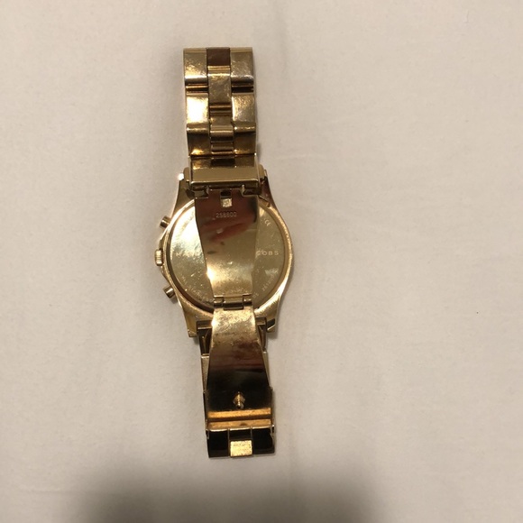 Gold Marc by Marc Jacobs fashion watch
